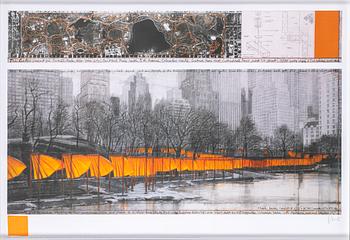 Christo & Jeanne-Claude, "The Gates, Central Park, New York".