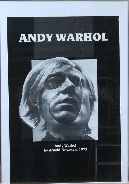 UTSTÄLLNINGSAFFISCHER, 3 st, bl. a. Andy Warhol.