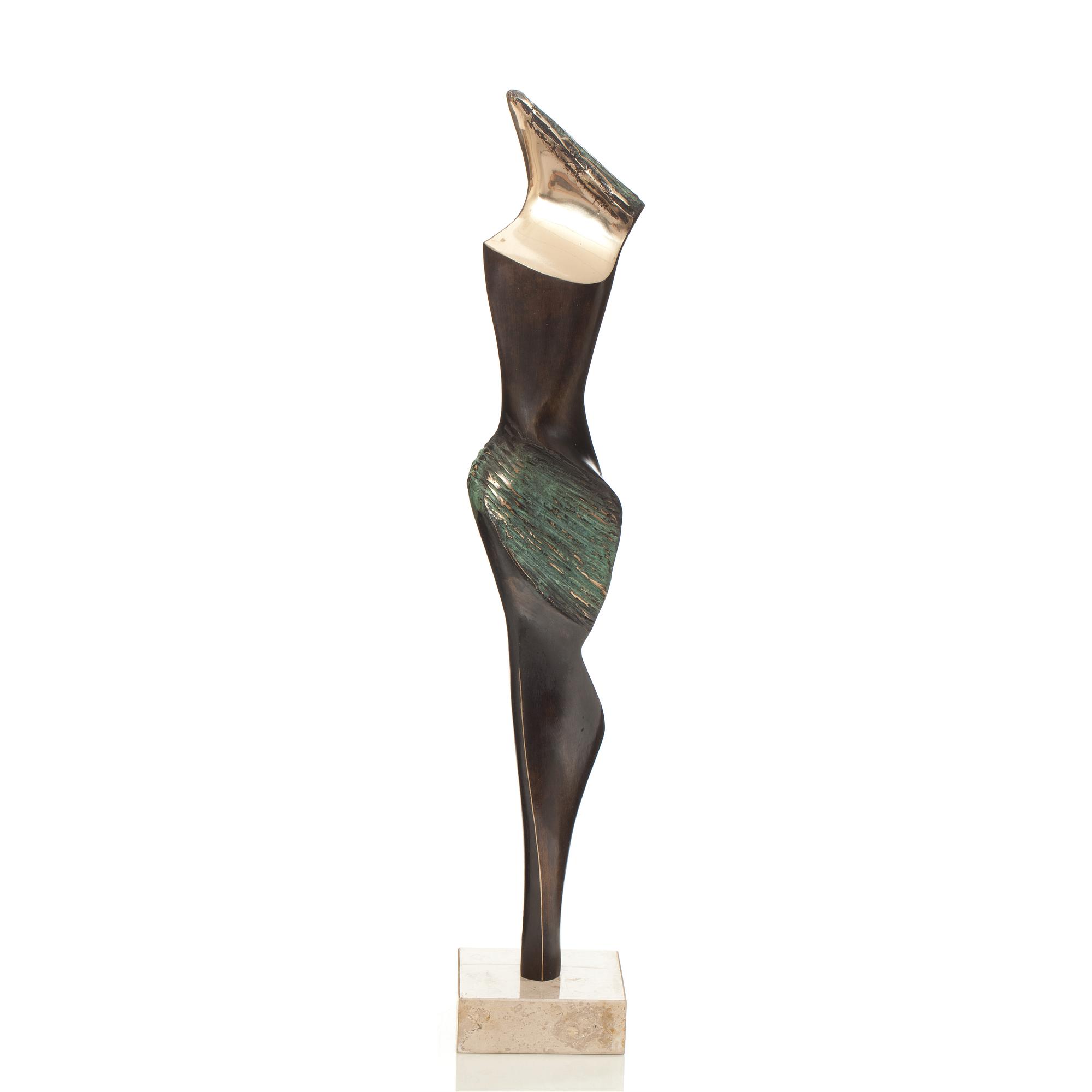 STAN WYS, skulptur, brons sign, numr III/VIII o dat 2007.