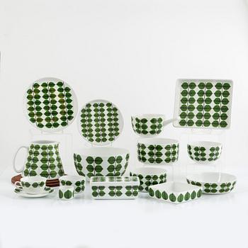 Stig Lindberg, dinner service, 66 pieces, earthenware, "Berså", Gustavsberg.