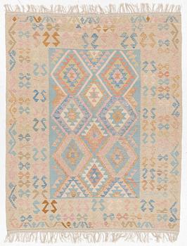 A Kelim carpet, c. 252 x 200 cm.