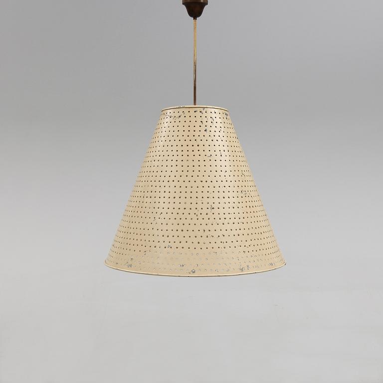 INDUSTRILAMPA, 1900-talets första hälft. Höjd ca 105 cm.