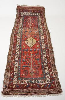 GALLERIMATTA, antik Västpersisk. 260 x 89.