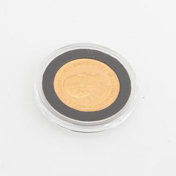 Guldmynt Norge, Oscar II 20 kr, 1902.