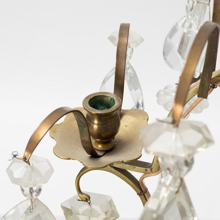 A rococo style chandelier, 20th Century.