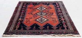 Rug, Afshar, approx. 210 x 155 cm.