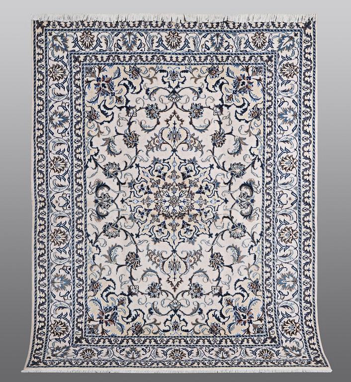 A CARPET,, Nain, ca 196 x 153 cm.