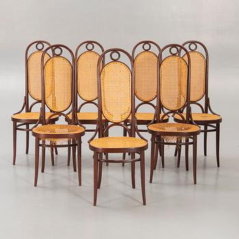 Chairs 7 pcs, Thonet, "Thonet 80", 2000s.