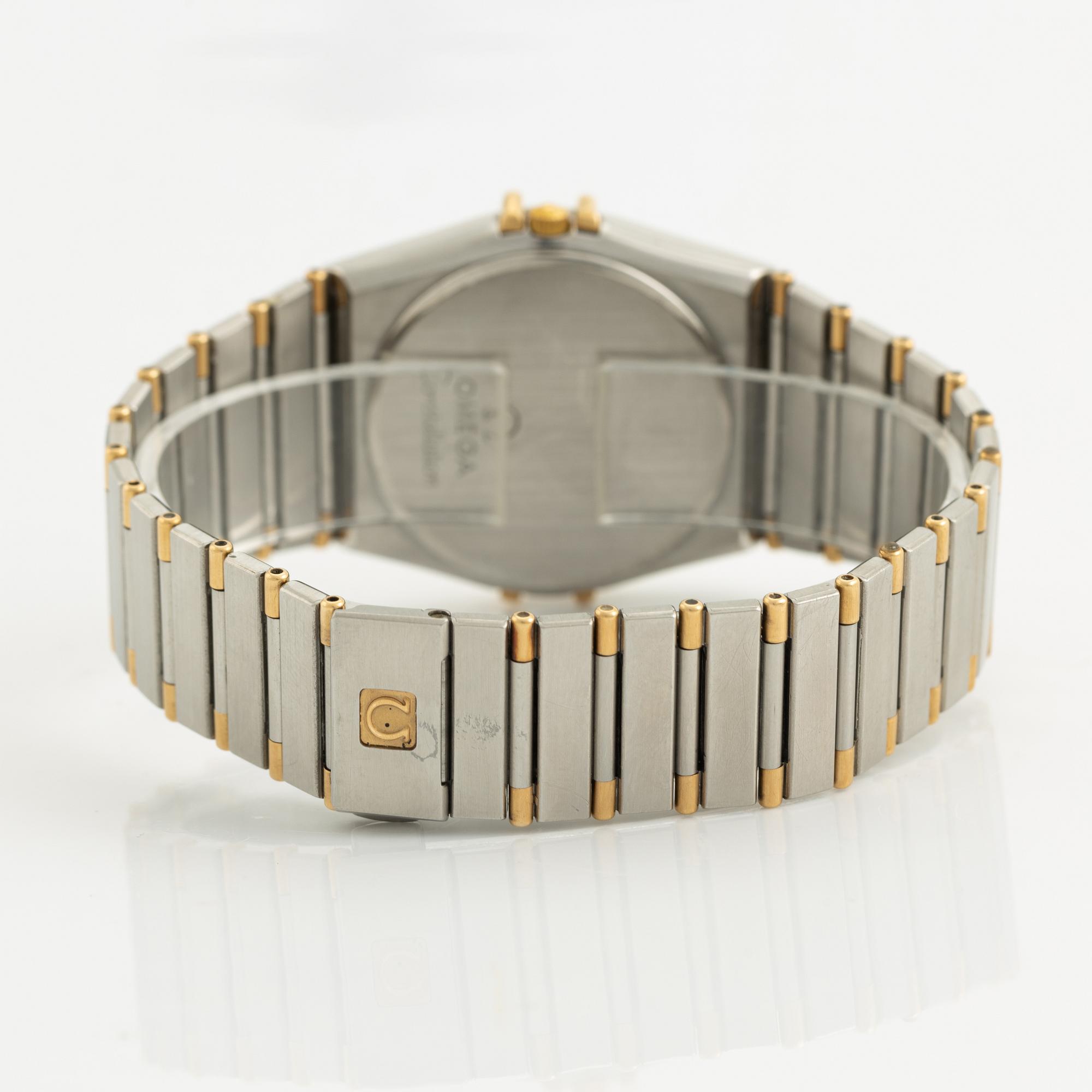 Omega, Constellation, "Uggla", armbandsur, 32,5 mm.
