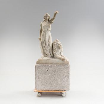 RUGGERO DONDÉ, sculpture, marble, signed Ruggero Donde - Verona.