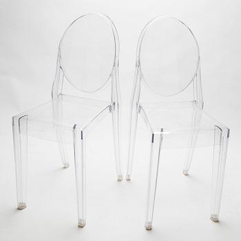 STOLAR, ett par, "Victoria Ghost", Philippe Starck, Kartell.