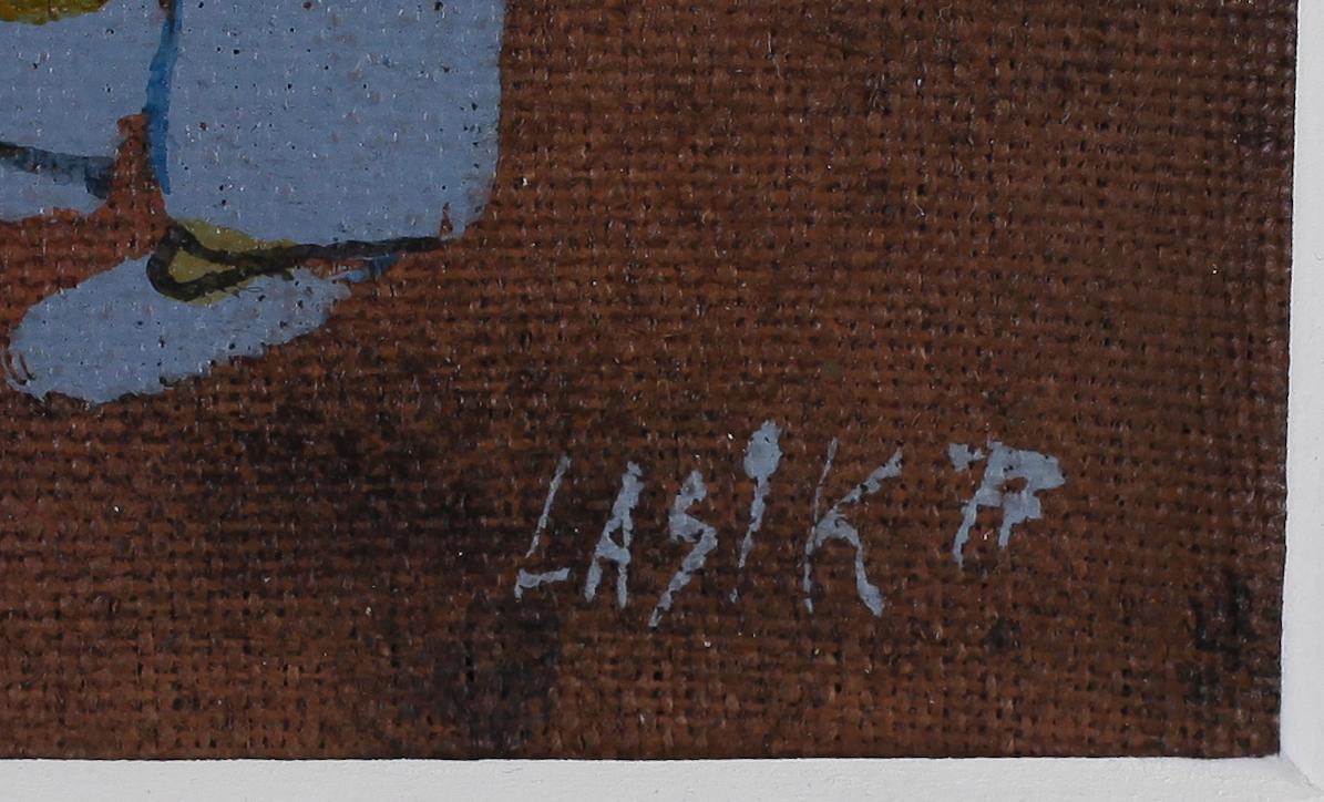 PAWEL LASIK, olja på duk, signerad.