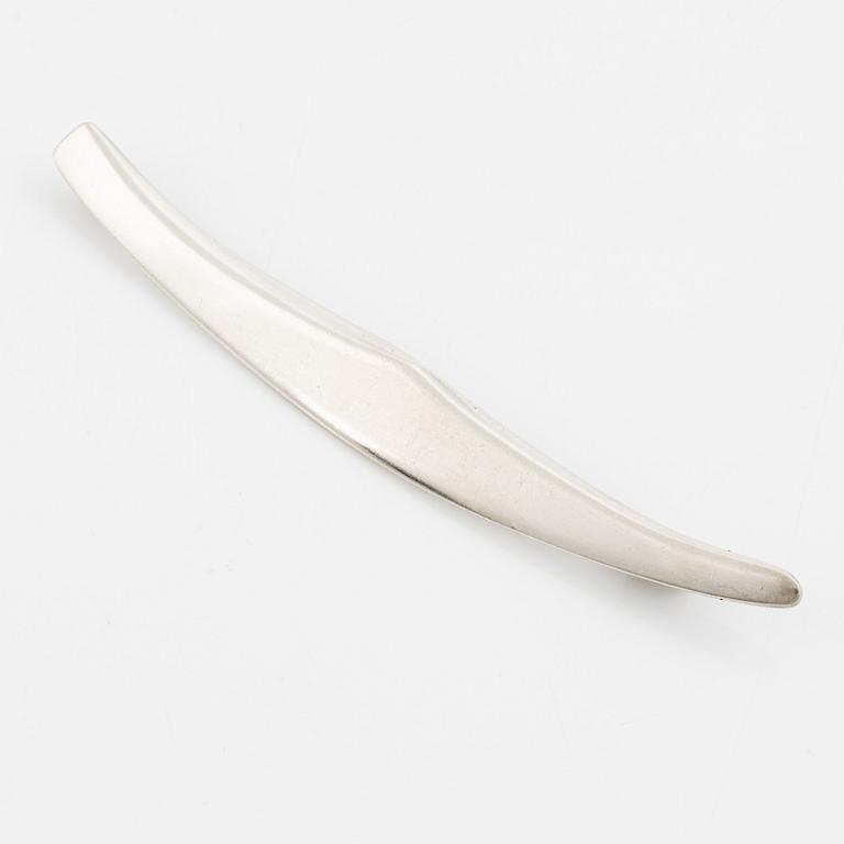 Sven-Erik Högberg, brooch, silver, Gothenburg 1967.