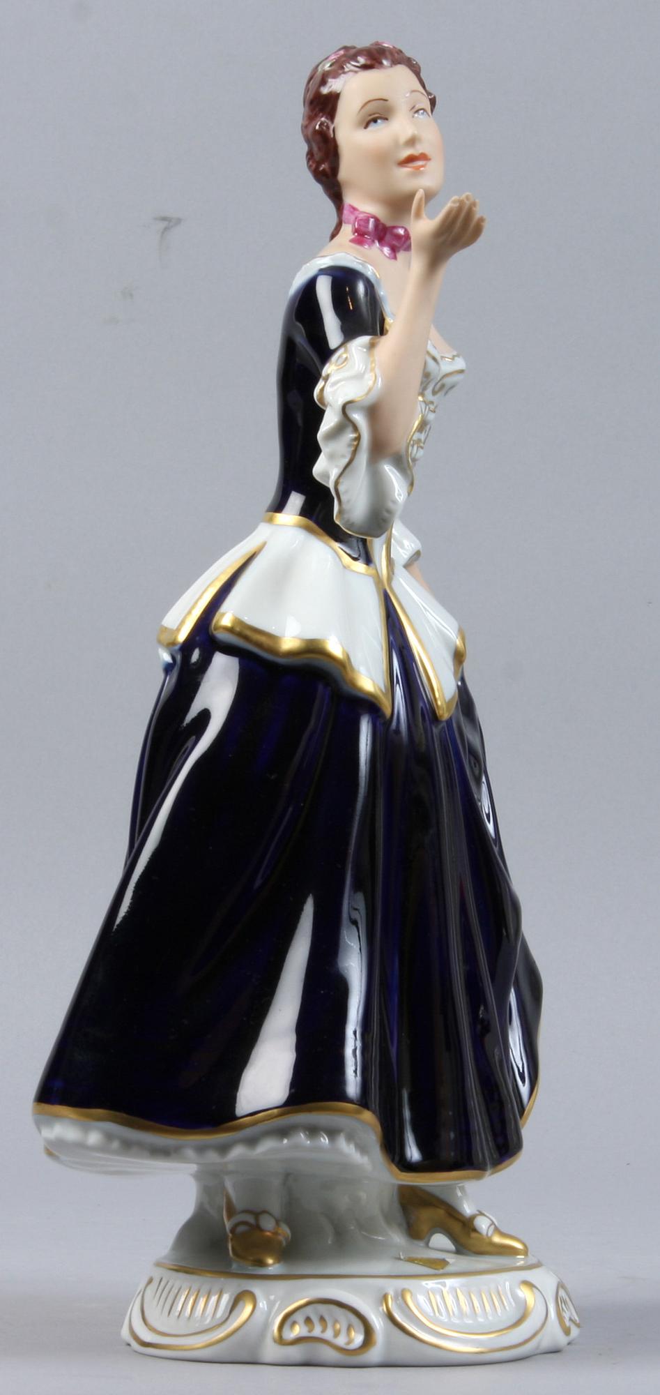 FIGURINER, 2 st, porslin, Royal Dux.