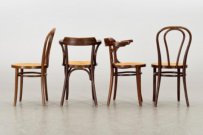 STOLAR 4 st samt KARMSTOLAR 2 st tidigt 1900-tal snarlika.