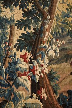 A tapestry, "Verdure", tapestry weave, ca 300-307 x 500,5-506 cm, signerad VIT*M*R*D'AUBVSSON.