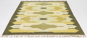 Ingegerd Silow, rug, flat weave, signed IS, approx. 300 x 190 cm.