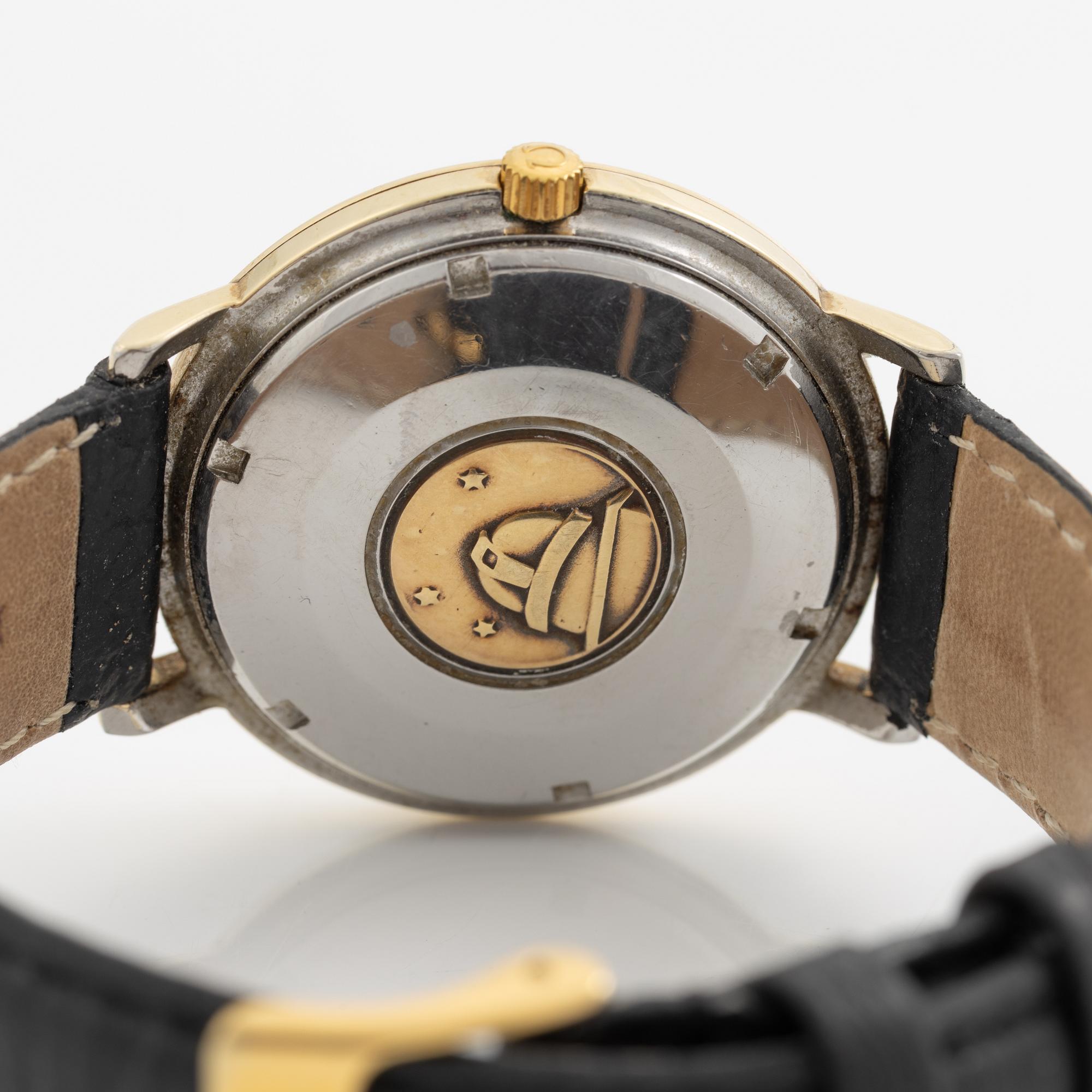 Omega, Constellation, "Pie-Pan", armbandsur, 35,5 mm.