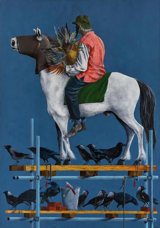 Sven Alfons, "Poeten: Ett monument II".