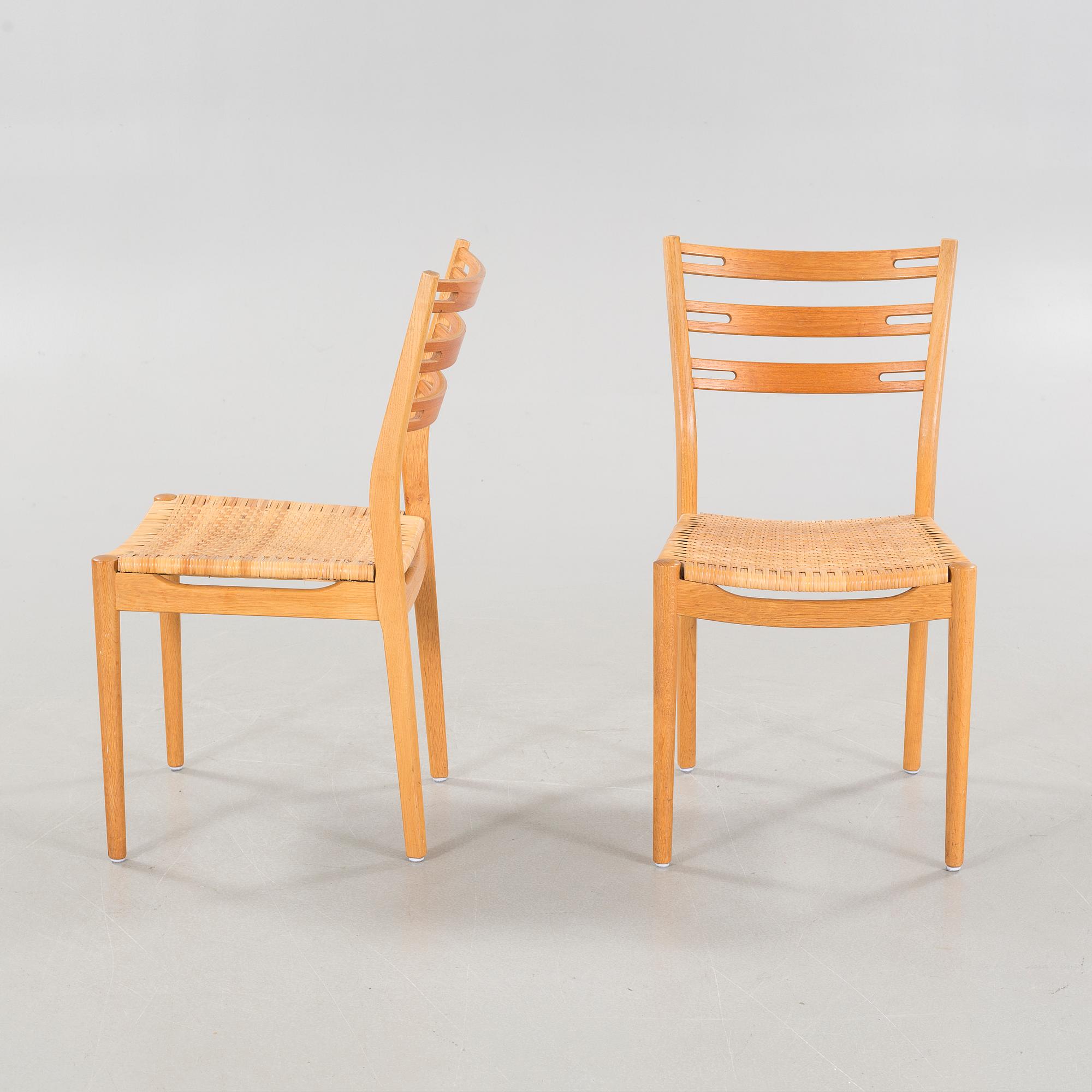 STOLAR, 6 st, Sibast Furniture, Danmark, 1900-talets mitt.