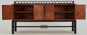 SIDEBOARD, art deco typ,  Brno, 1900-talets mitt.