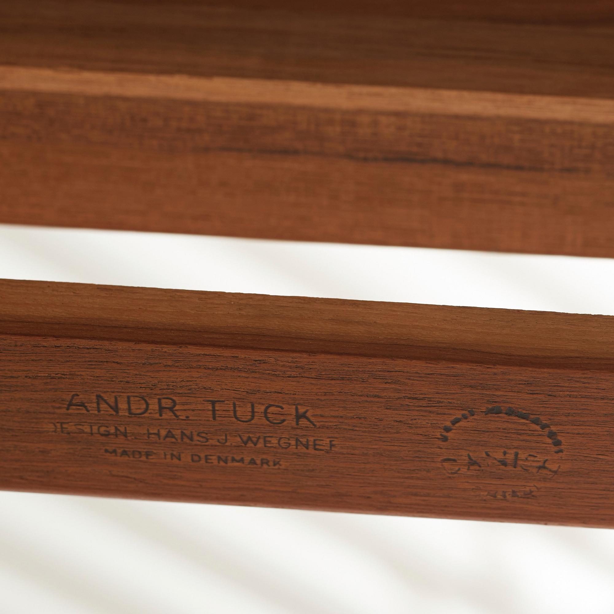 Hans J. Wegner, bord, "AT-305", Andreas Tuck, Danmark 1950-60-tal.