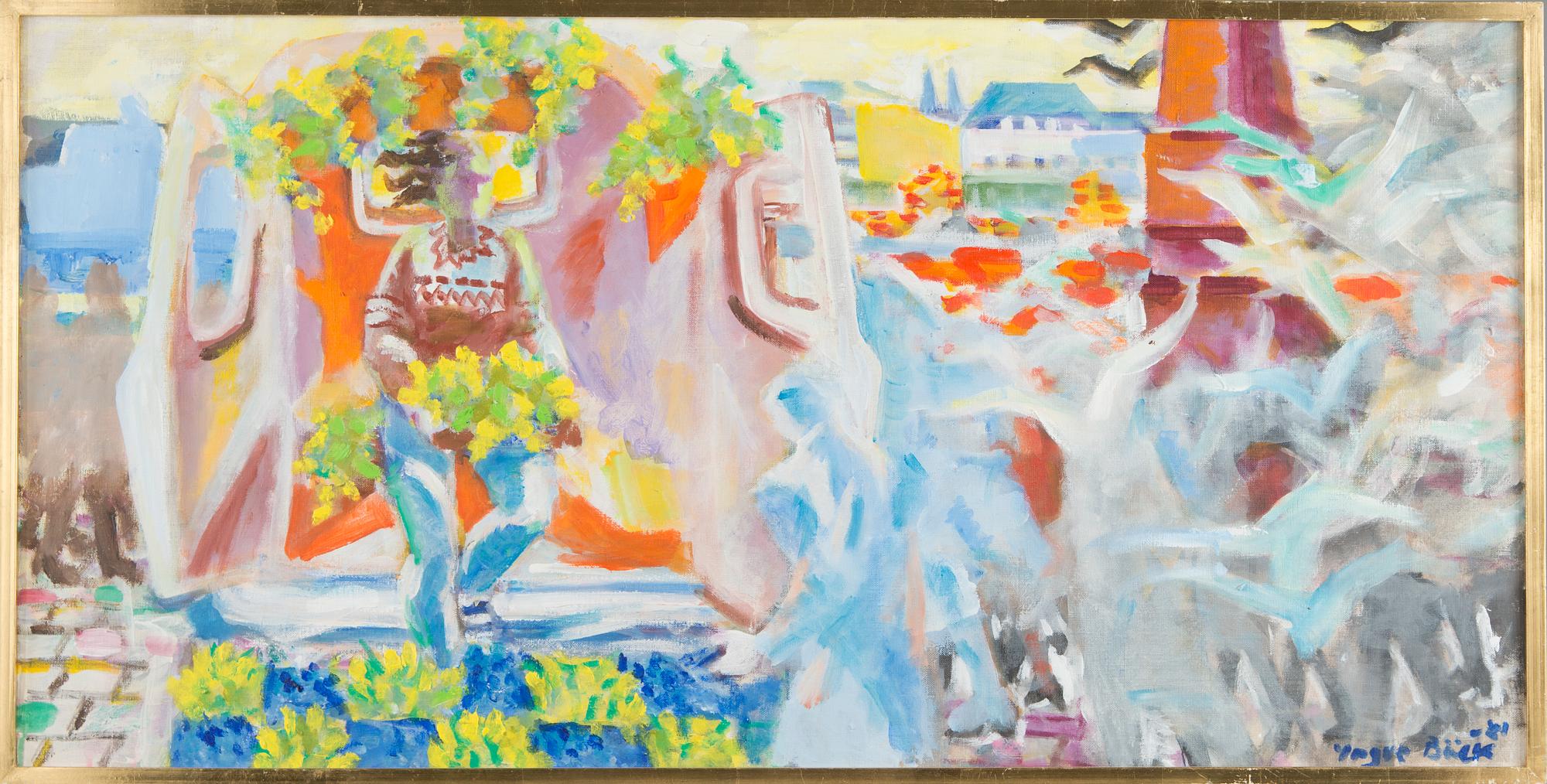 Yngve Bäck, "The Market".