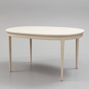 A 'Herrgården' table by Carl Malmsten, Bodafors, 1961.