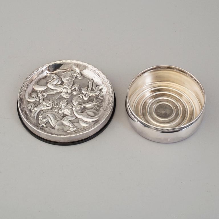 COASTER SAMT FAT, silver.