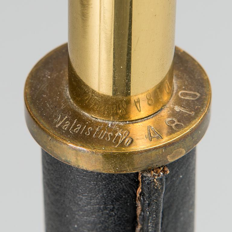 ALVAR AALTO, FLOOR LAMP, A 810. Stamped Valaistustyö.