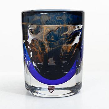Edvin Öhrström, a vase, Ariel, Orrefors, 1987.