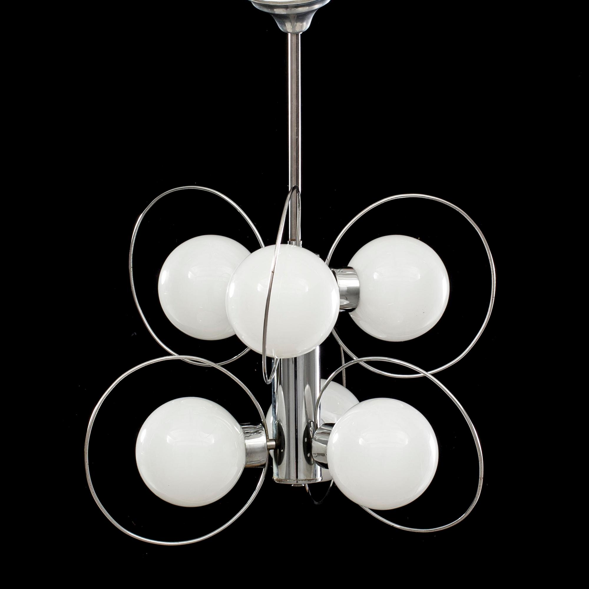 A CEILING LAMP, second half of 20th century.