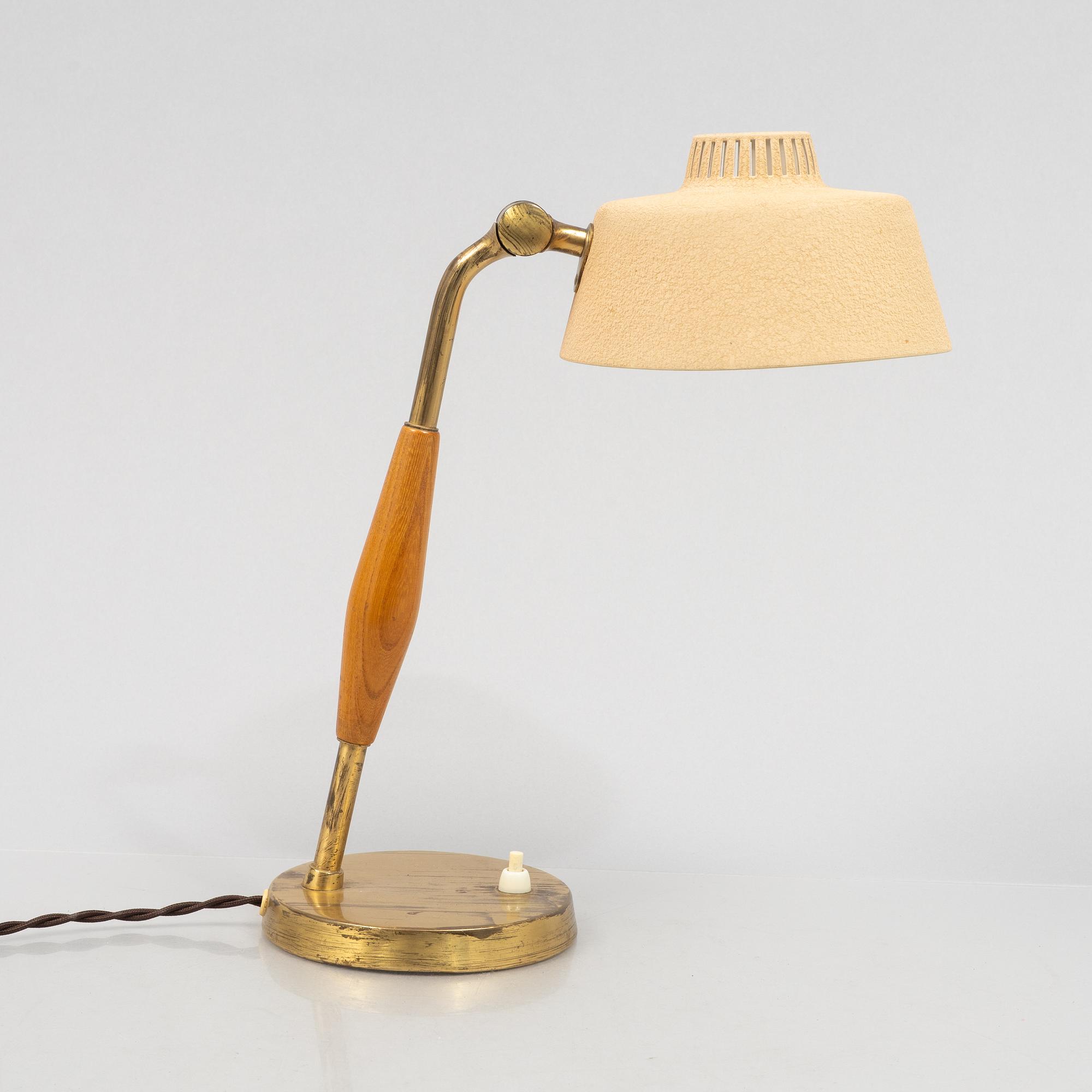 Bertil Brisborg, table lamp, model "32966", Nordiska Kompaniet, 1950s.