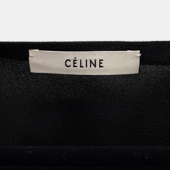 Céline, a silk and feather top, size 34.