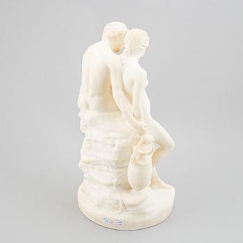 REINHOLD BÖLTZIG, skulptur. Signerad. Marmor, höjd 37 cm.