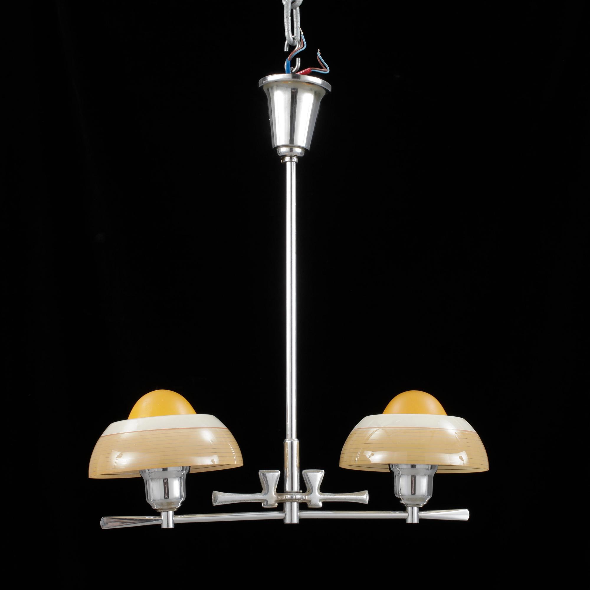 TAKLAMPA, art deco, 1930/40-tal.