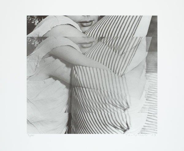 John Baldessari, "Woman with pillow", 2003.