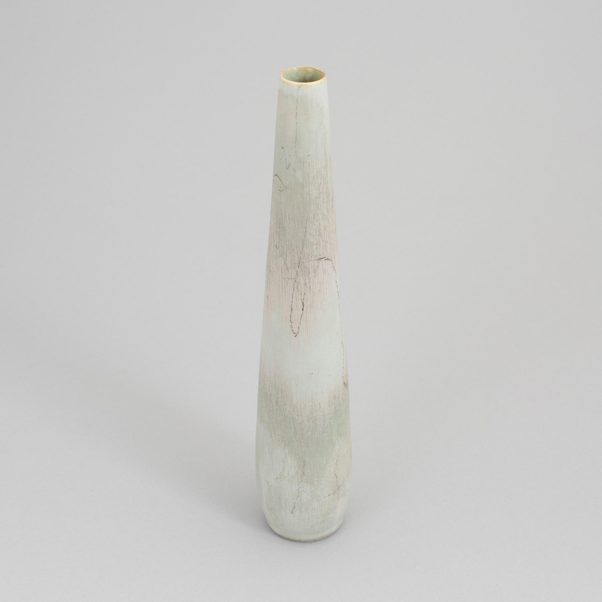 A unique Carl-Harry Stålhane vase, Rörstrand, probably 1956.