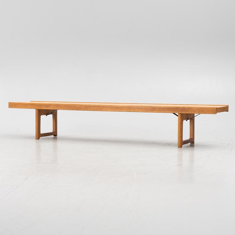 Torbjørn Afdal, bench, "Krobo", Mellemstrands Trevareindustri, Bruksbo, Norway, second half of the 20th Century.
