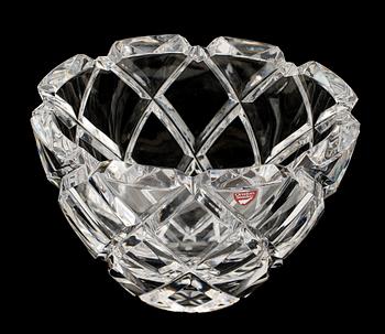 VAS, kristall, "Sofiero", Gunnar Cyrén, Orrefors, signerad.