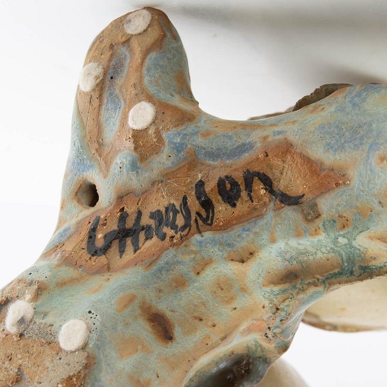 Gunnar Hansson, figuriner 3 st Fåglar.