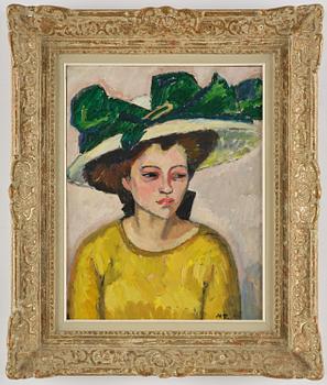 Mollie Faustman, The Green Hat.