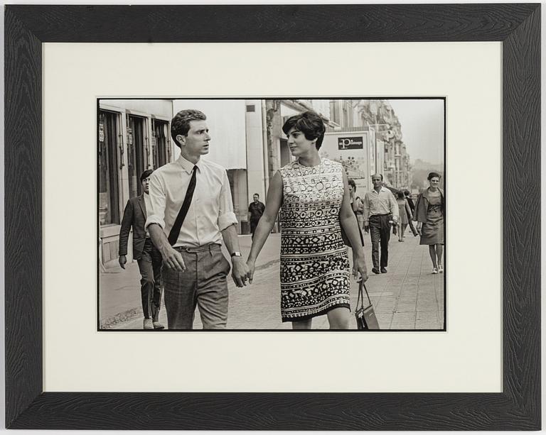 Carl Johan De Geer, fotografi, signerat 1/3 a tergo.