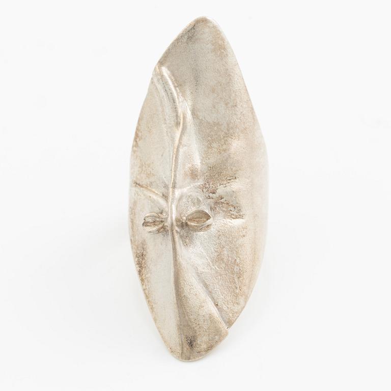 Björn Weckström, ring, silver, "Gondas mask", Lapponia 1994.