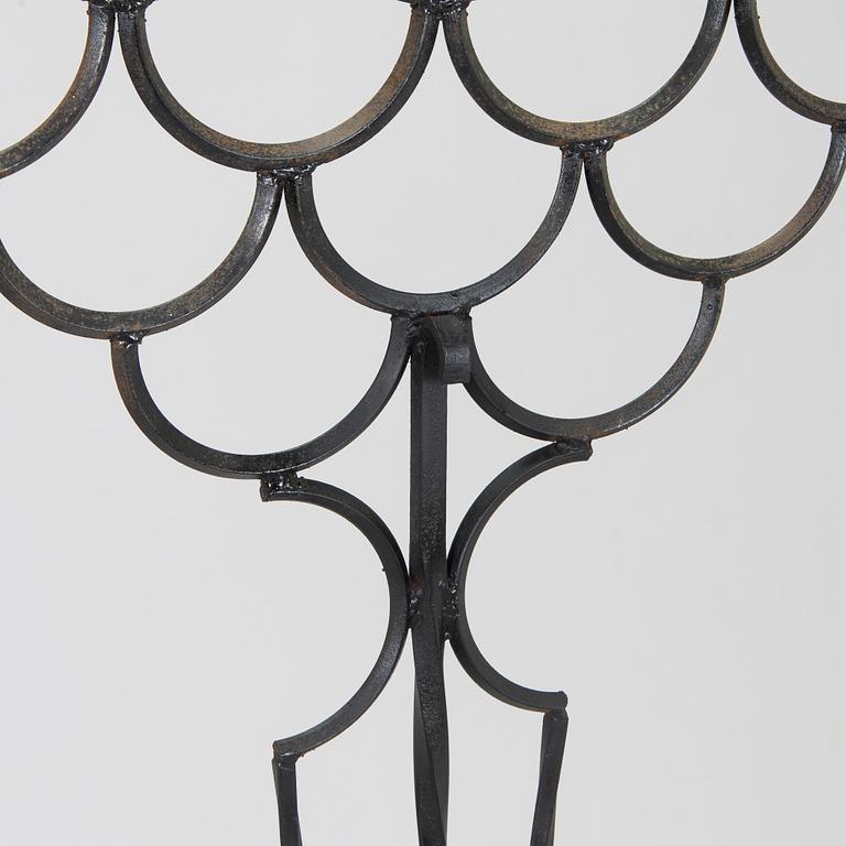 A pair of floor candelabras, made to order from the 1920s.