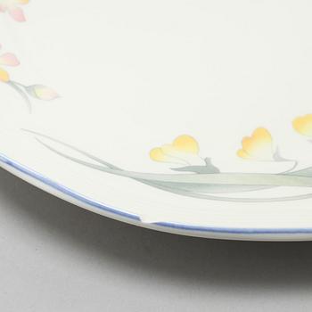 A porcelain tableware set of 74 pcs, "Riviera" by Villeroy & Boch, late 20th century.
