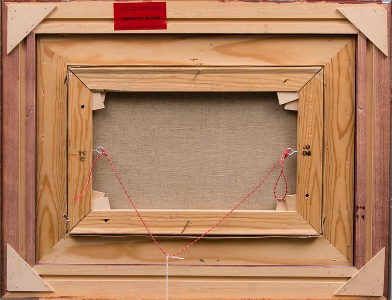 JUHANI PALMU, olja på duk, signerad.