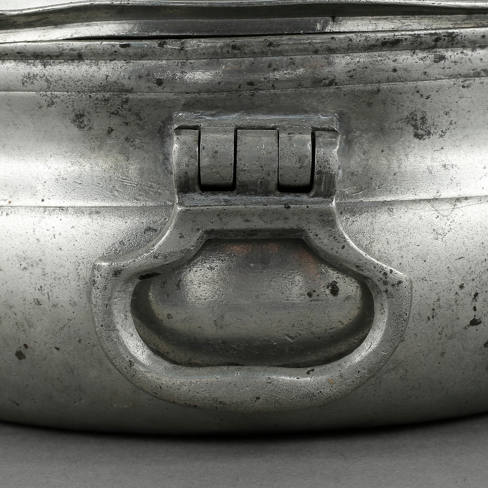 GRÖTSKÅL, tenn, otydliga stämplar, 1800-tal.