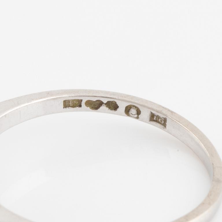 Old cut diamond ring, Strömdahls.