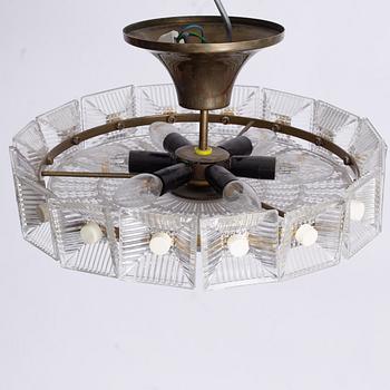 Carl Fagerlund, taklampa, Orrefors, 1900-talets andra hälft.